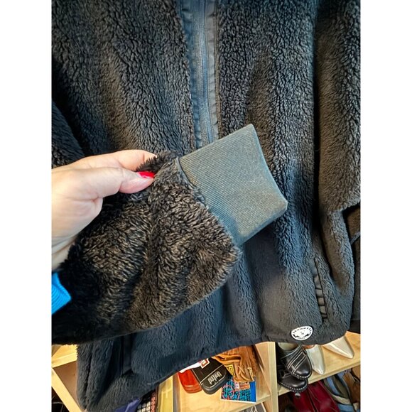 Spyder NWT Mens Black Fleece Pullover Jacket Sz Large - Picture 6 of 9